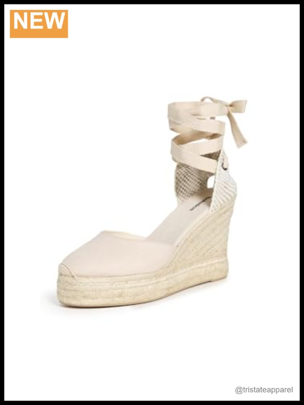 Platform Wedge Espadrille Sandal Linen Braided Jute Ankle Strap